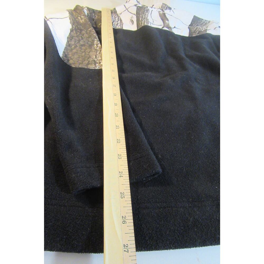 Women’s Rocky 602418 Black & Realtree Hardwoods Snow Fleece Jacket Size XL - Picture 8 of 9